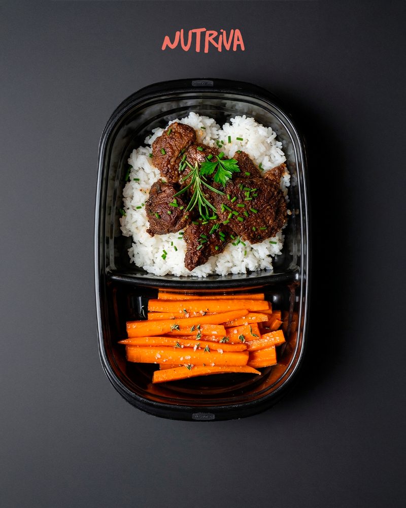 Carne Estofada con Arroz